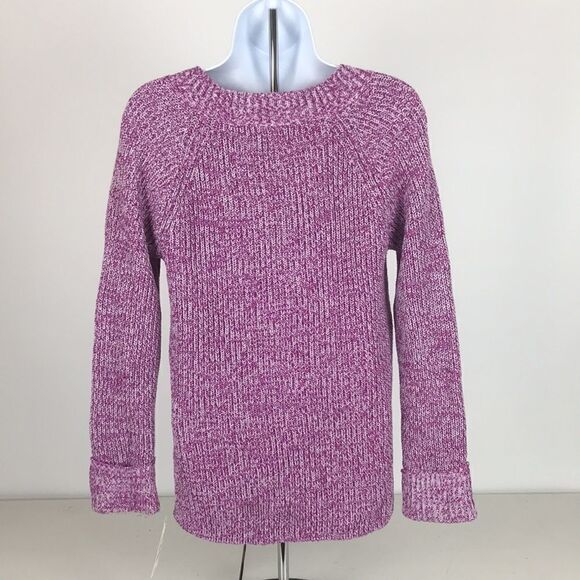 Style & Co Marled Pointelle Sweater Size Small - Picture 3 of 4